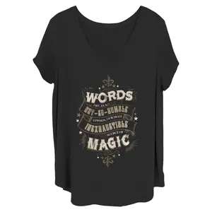 Women's Harry Potter Dumbledore Humble Wisdom T-Shirt