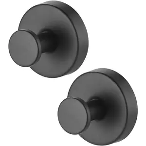 Suction Cup Wreath Hanger,Suction Cup Hooks Hanging 15 Lbs, Suction Cup Wreath Holder for Windows (Black, 2)