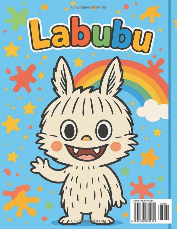 Labubu coloring book: A Coloring Journey with Your Favorite Monster Friend