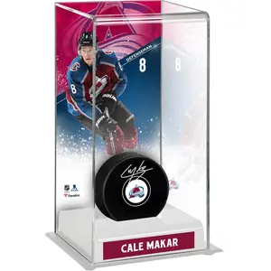 Cale Makar Colorado Avalanche Deluxe Tall Hockey Puck Case