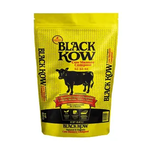 8 qt. Nitrogen Phosphate Composted Cow Manure Plant Fertilizer Soil Amendment