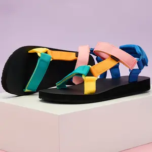 Women's Cushioned Rapid-Drying Arch Support Water Sandals Casual Sport Hiking Walking Sandals  Multicolor