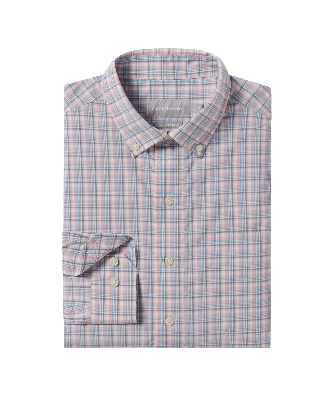 Seaside Plaid LS - Zephyr