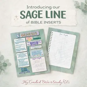 Sage Collection Bible Study Inserts