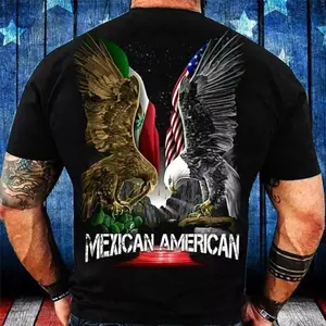 Mexican American Eagles T-Shirt, Wardrobe Staple, For Any Season, Soft Touch, Feels Like a Favorite