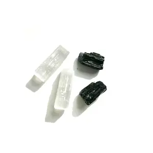 Entryway Set, Black Tourmaline & Selenite