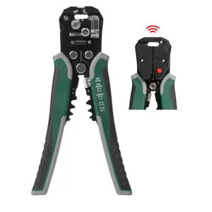Wire Stripper Self Adjusting Cable Stripping tool with Non-Contact Voltage Detection, 4-in-1 Automatic Wire Pliers, Universal Wire Cutters and Crimping Tool, for 10-24 AWG Electrical Wire
