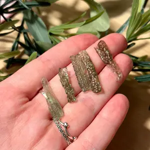 Intuitively Chosen Angel Chime Moldavite Specimen | 0.5–1g Real Czech Moldavite