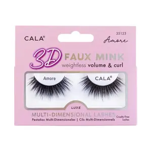 3D FAUX MINK LASHES: AMORÉ