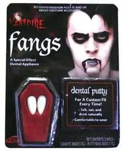 Fangs - Vampire Teeth - Economy - Costume Accessories - One Size