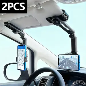 Universal Car Phone Holder - Multi-Function Mount with Stable Grip, Adjustable Viewing Angle, Hands-Free Dashboard Stand for Smartphones, Ideal for Driving, Daily Commutes (Car Accessories), Car Phone Mount