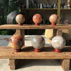 Natural Crystal Thousand-layer Sphere Collection Handcrafted Healing Stones for Home Decor and Meditation
