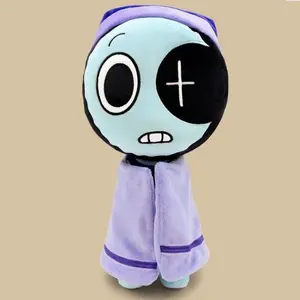 Dandy's World Gourdy Plush Toy Soft Roblox Horror Game Stuffed Doll Collectible Plushie Gift for Kids Fans