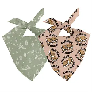 Camping & Smores Dog Bandana