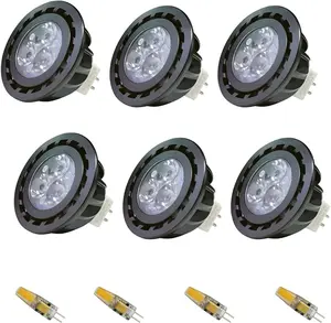 COLOER LED 5W MR16 Bulb 6 Pack and 2W G4 Bulb 4 Pack kit KIT-9