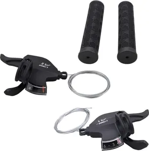 Shifter Lever 18 Speeds 3X6 Thumb Gear Shift Lever for Mountain Bicycle