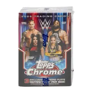 2026 Topps Chrome WWE Wrestling Blaster Box Trading Cards