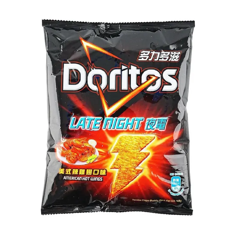 Doritos Late Night American Buffalo Hot Wings- 1 Bag From Taiwan Doritos Late Night American Buffalo Hot Wings- 1 Bag From Taiwan