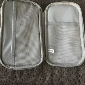 Product Review of Cable Storage Bag, Portable Double Layer Makeup Storage Box, Waterproof Stationary Storage Container, Travel Organization Pouch for Outdoor Travel, Gift Choice #TOP PICKS from X**r N**o F**e