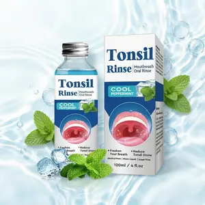 Tonsil Stone Mouthwash | Alcohol-Free Cool Peppermint | Fresh Breath & Gentle Gum Care