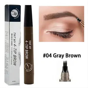 4-point eyebrow pencil microblade brow long-lasting pencil, liquid waterproof eye pen Makeup Color Durable Cosmetic