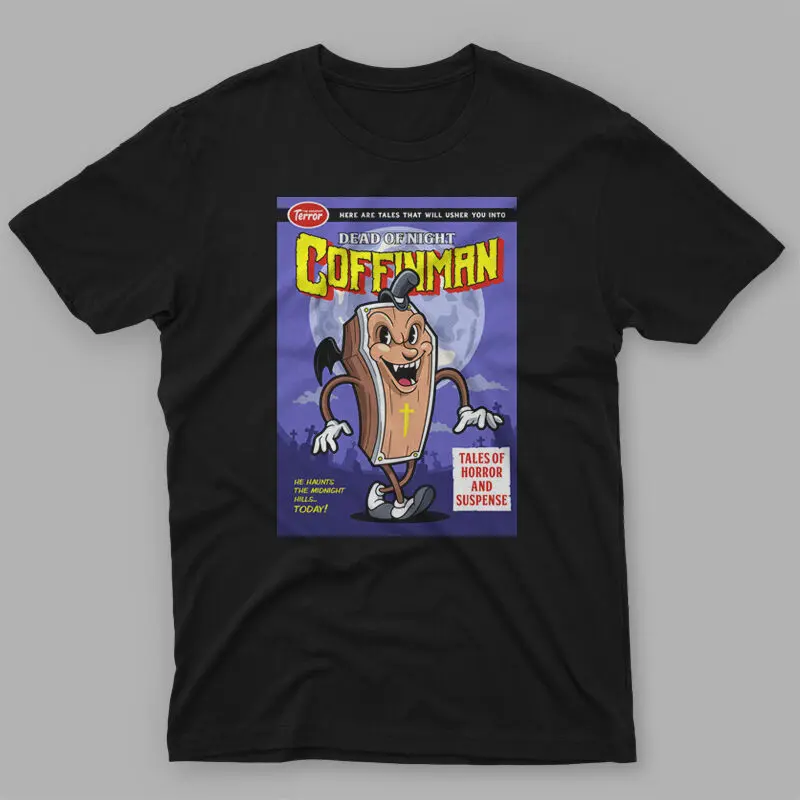 Coffinman Dracula Art Design T-Shirt