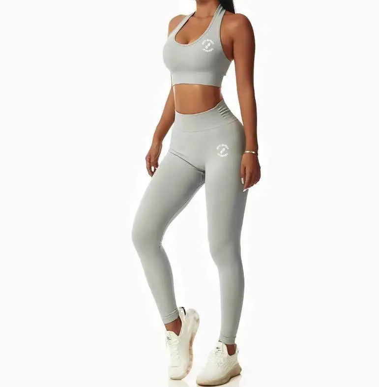 Power Seamless Leggings - Ice Grey