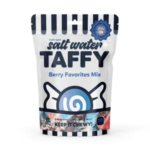 Taffy Shop, Berry Favorites Salt Water Taffy Mix - Gourmet Soft, Sweet & Chewy Candy
