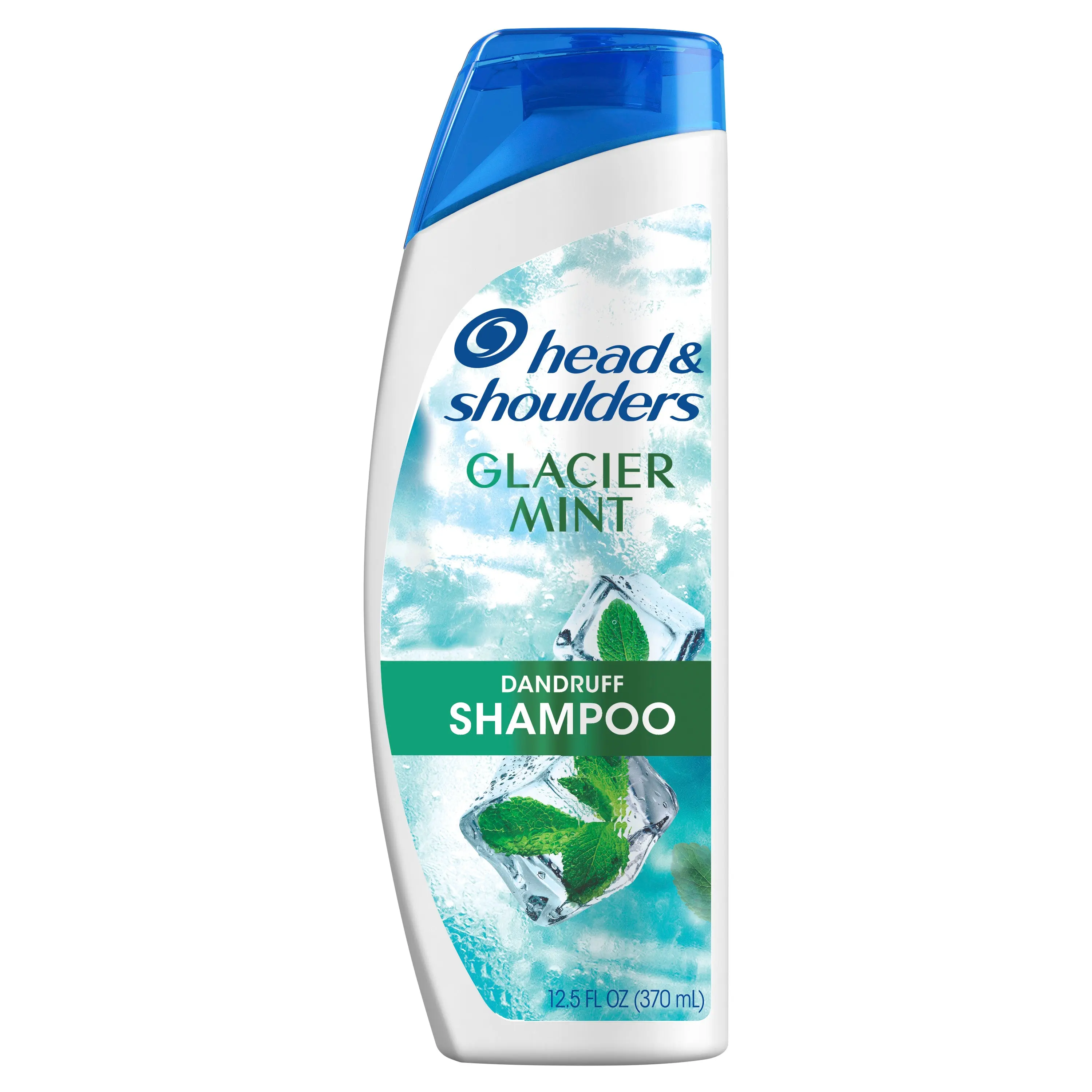 Head & Shoulders Anti-Dandruff Glacier Mint Shampoo, 12.5oz, Cooling, Itch Relief Dandruff Shampoo