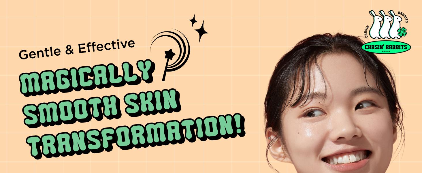 CHASIN' RABBITS Magic Beauty Shroom Essence | Korean Skin Care Nourishing and Hydrating Essence | Boosting Skin Care Essence with Tremella Mushroom Extract for Sensitive, Dry Skin (200mL/6.76 fl oz)