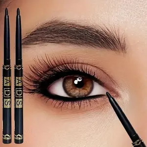 2-Pack Waterproof, Sweat-Proof and Beachproof Eyeliner Pencils - Long-lasting, smudge-proof, glide-on formula for intense eye makeup, rich color, and a natural-looking finish | Smooth application Eyeliner Pencil Set