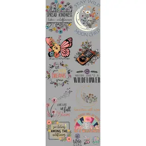 She's A Wildflower DTF Transfers Gang Sheet 22” wide x 60” long DIY Direct to Film T Shirt Transfers