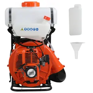 Explorinox 43cc Mosquito Fogger, Gasoline Powered Backpack Cold Fogger, 20L Tank, 39 Feet Spray Range, 7500rpm Insect Control Sprayer for Garden Outdoor Use
