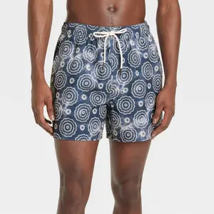 Men's 5" Floral Print Swim Shorts - Goodfellow & Co