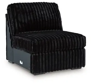Midnight-Madness - Armless Chair - Onyx