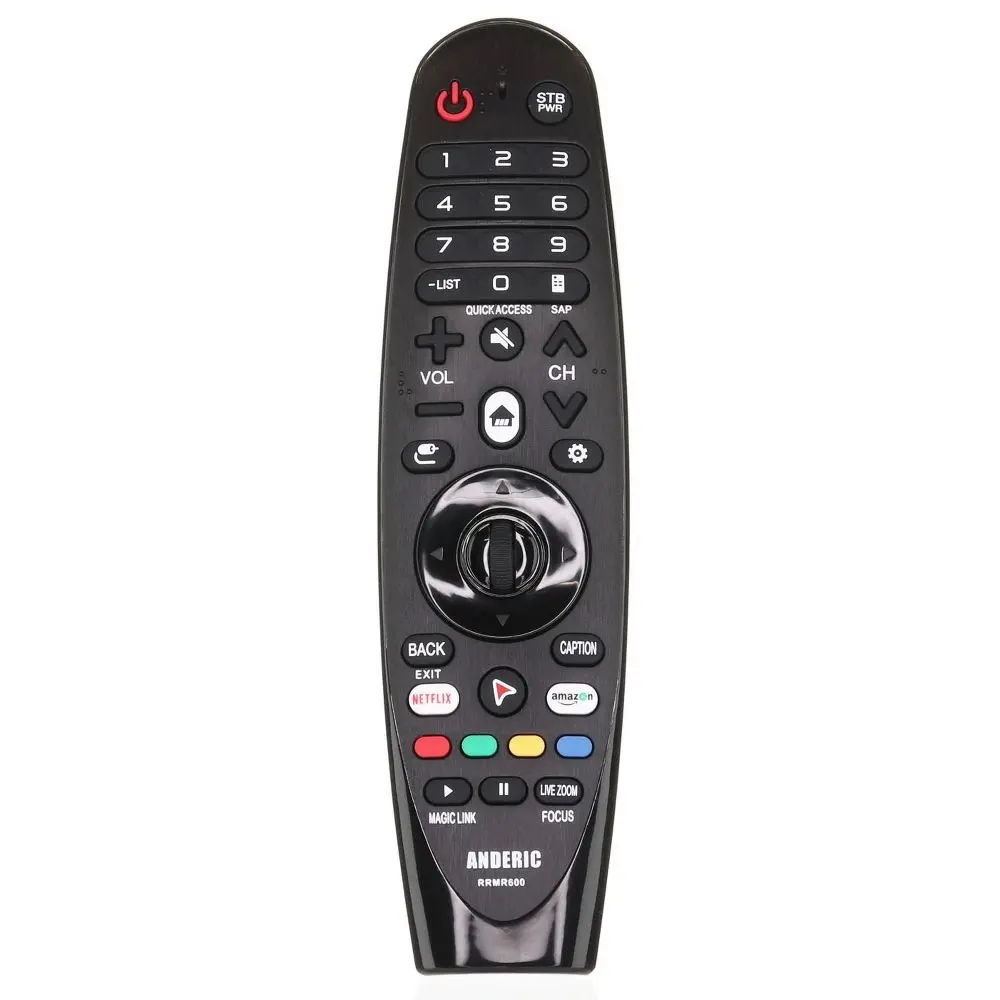 Anderic RRMR600 Universal Magic TV Remote Control for LG with Pointer Function