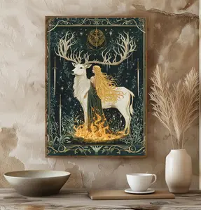 Throne of Glass Unframed Poster, Throne of Glass Inspired Art Print: Fantasy Book Lover Decor, Book Nook Corner, Aesthetic Bookish Wall Art, Aelin Galathynius Quote, Gift for Booktok Girlies, Fantasy Book Lover Decor