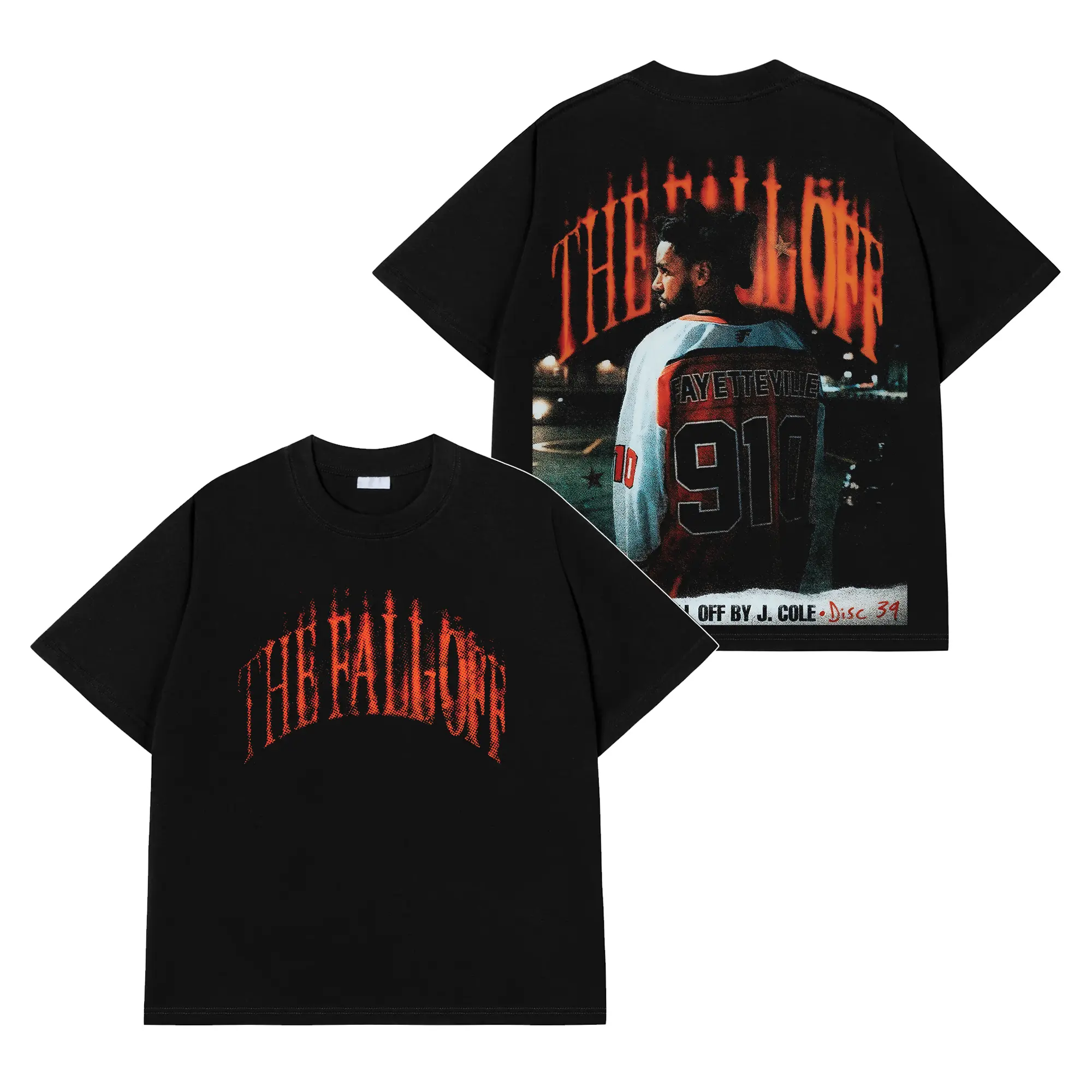 jcole クッション　ヒップホップ The Fall-Off - J. Cole 2026 Merch Premium Cotton Hoodie T-Shirt