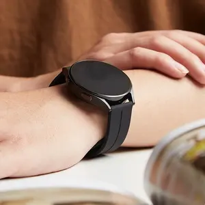 Silicone Magnetic Buckle Watch Band, Casual Business Sports Strap, Smart Watch Straps, Fits Samsung Huawei Xiaomi Garmin Smart Watches, Watch Accessories