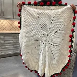 Rose Bouquet Blanket