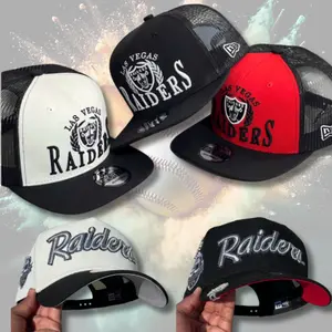 New Era Las Vegas Raiders Snapback Cap Collection – Flat Brim NFL Hats with Raiders Logos, Adjustable Streetwear Baseball Caps for Men & Women, Collector’s Limited Edition 2026 Urban Streetwear Gorra premium, ideal para destacr tu estilo en TikTok.