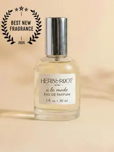 HERB & ROOT A La Mode Eau de Parfum Sweet Vanilla Caramel Pistachio 1 oz Phthalate Free Vegan Hypoallergenic Cruelty Free Made in USA