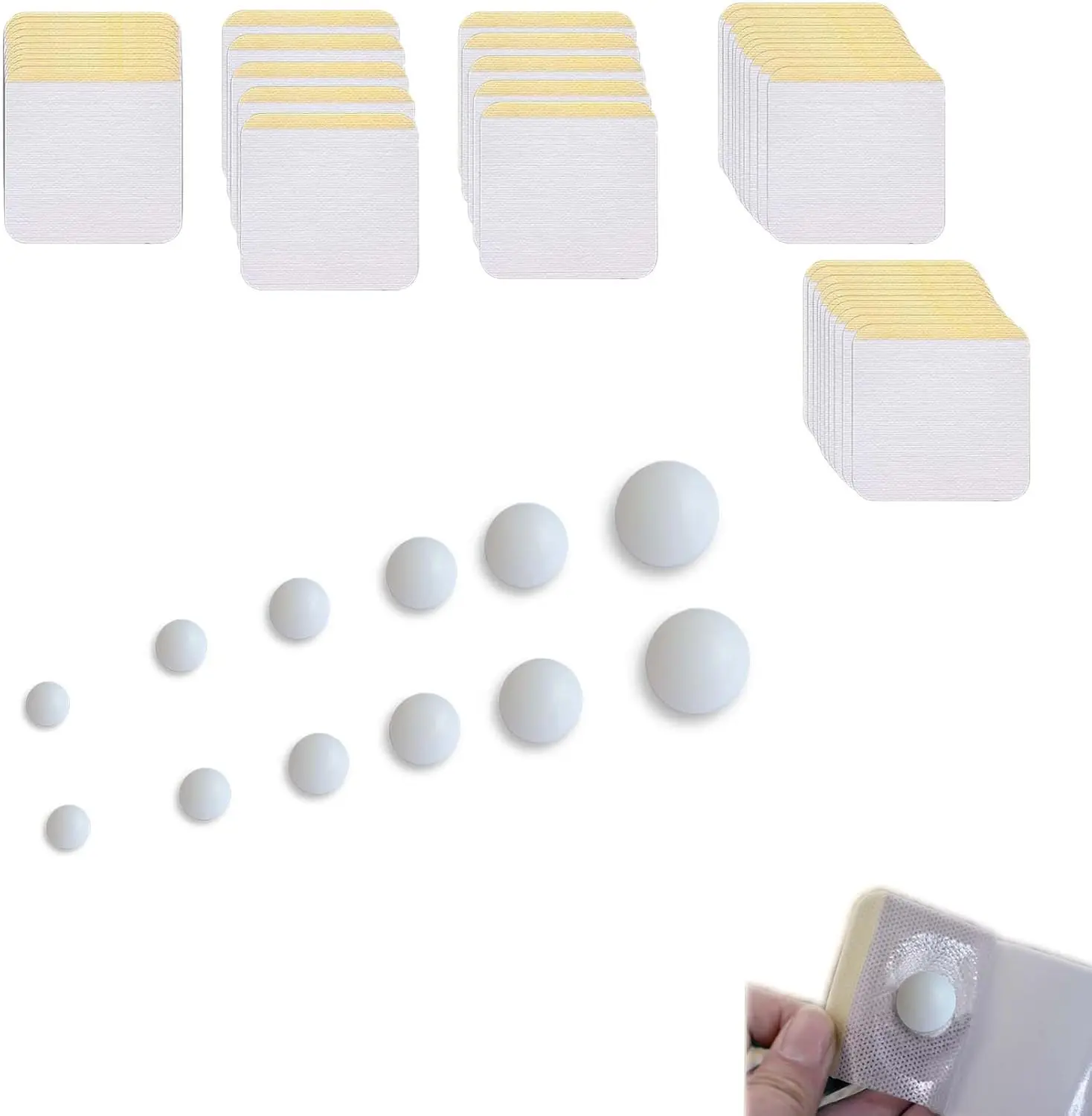 12PCS Soft Silicone Belly Button Plug for Tummy Tuck Recovery - Assorted Sizes, Comfort Fit, Premium Material