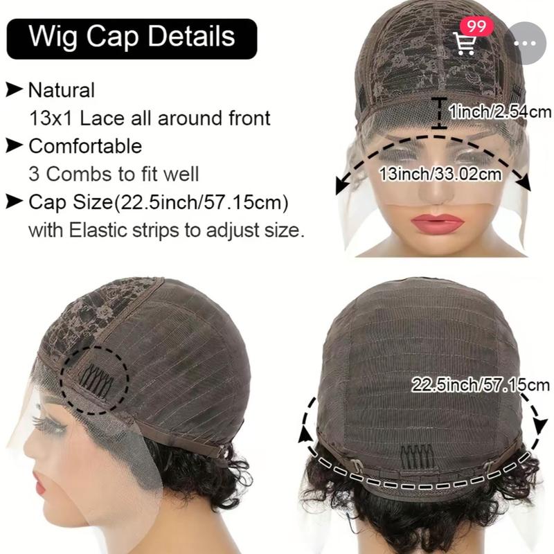 Short pixels bob her mermaid loc