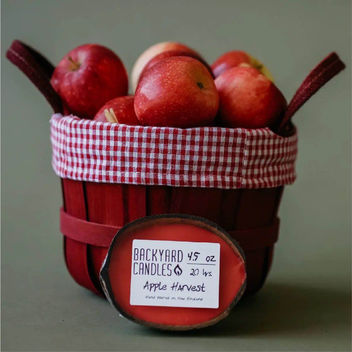 Coconut Shell Candle - Apple Harvest