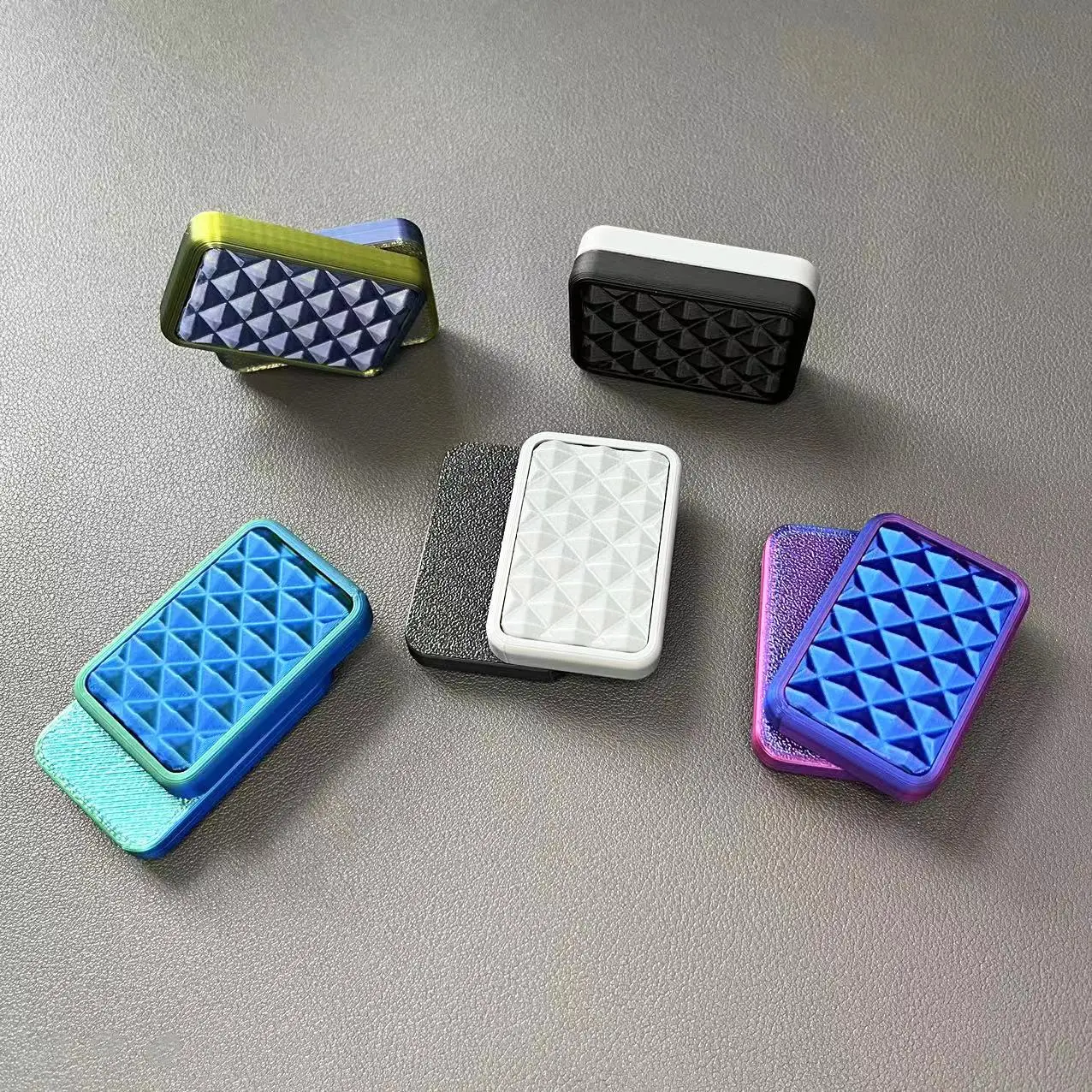 3D Puzzle Slider Toy, 1 Count Portable Fidget Spinner, Finger Rotator, Stress Relief Toy for Adults, EDC Toy for Focus & Relaxation, Stress Relief Mod