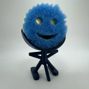 Scrub Dribbler - The Funniest Sink Buddy - Sponge Holder with Peeing Drain Design - Perfect Gift for Kitchen Humor Enthusiasts - Functional & Funny Relief Station