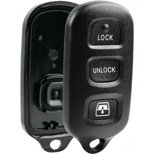 Key Fob Keyless Entry Remote Shell Case & Pad For Toyota 4runner (1999-2009),Sequoia (2001-2008)
