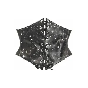 Lavish Celestial Lace-Up Corset Belt Cincher
