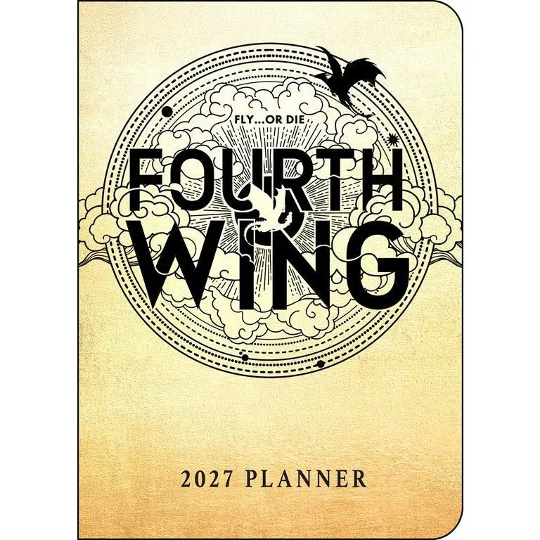 Fourth Wing 2027 Monthly/Weekly 12-Month Planner Calendar by Entangled